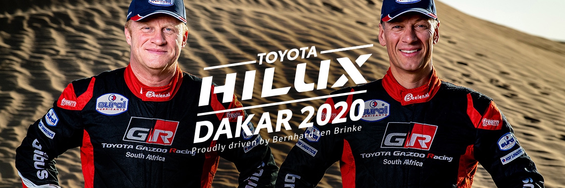 Bernhard ten Brinke tijdens Dakar 2020